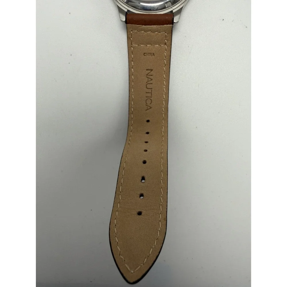 Nautica N09560G New Battery Mens Watch 43MM 8.5